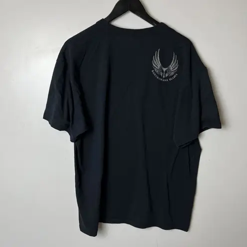 Vintage 90s Bawidamann Blades T Shirt Black XXL 2XL USA Graphic Tee Cotton Solid Size undefined