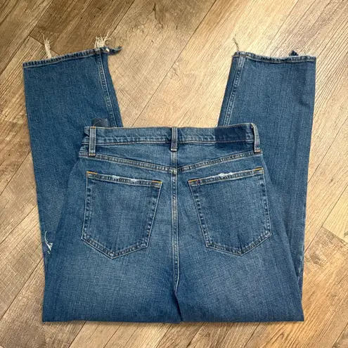 Abercrombie & Fitch  Distressed Ankle Jeans in Blue Womens 10 (30x26) NWT