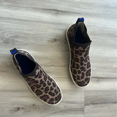 Rothy's  9.5 Hi Rise Leopard Sneakers