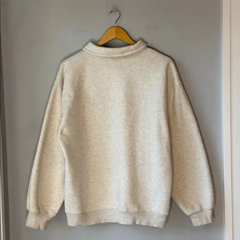 Rumored Airport Sweatshirt Medium Oversized Pullover Tan