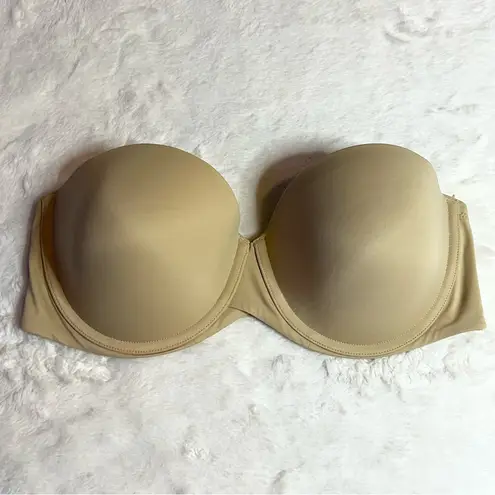 Maidenform Ultimate Stay Put Strapless Underwire Bra Nude Size 38D