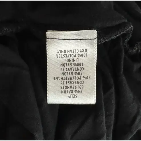 Bailey 44 Mini Dress Small Black Cut Out Plunge V-Neck Sexy Night Out Party Club