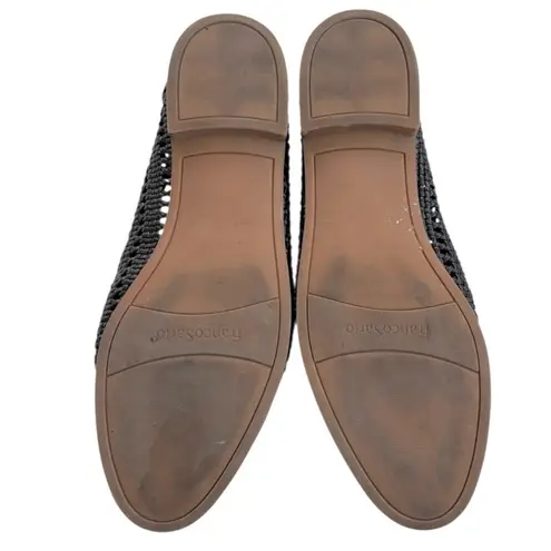 Franco Sarto EUC  Halton2 Woven Loafers
Black Size 10