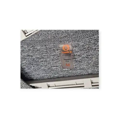 Mono B Lounge Shorts & Dolman Top Set M Brushed Gray Size M