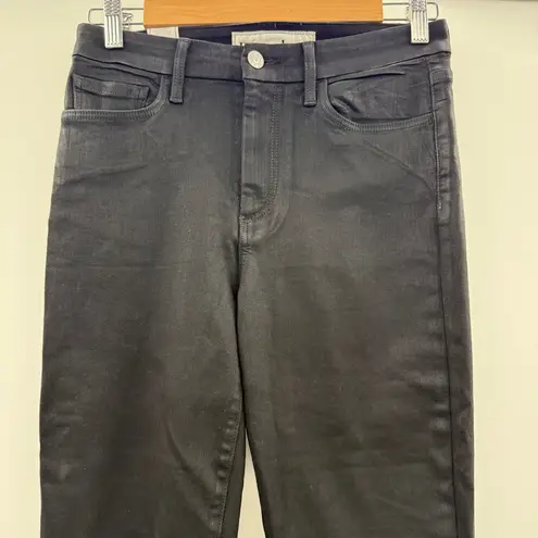 Frank & Eileen  Sligo High Rise Skinny Jeans‎ Women’s Size 27 Gold Glitter Waxed