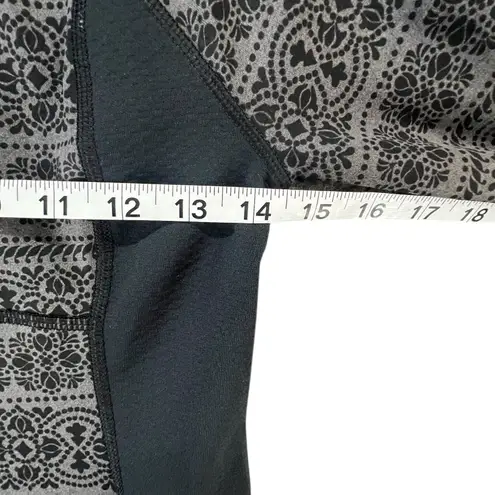 Calia Carrie Underwood Activewear Top Womens XS Gray Black 1/2 Zip Athletic Gym