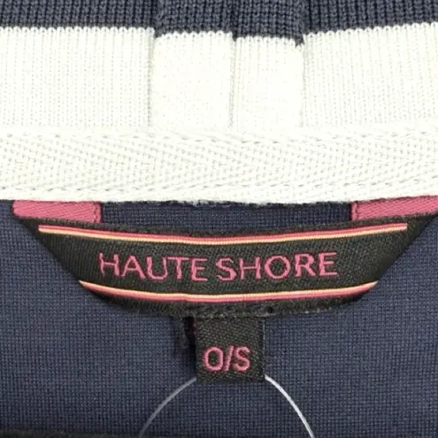 NWT Haute Shore Women's Cody Cardigan Yacht Navy Blue One Size Nautical Academia