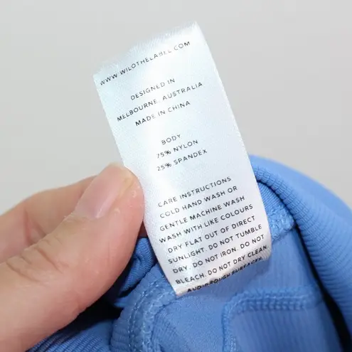 Wilo The Label Base Ribbed Legging Powder Blue XS