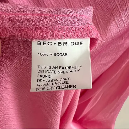 Bec & Bridge NEW NWT Mali Maxi Dress In Candy Pink