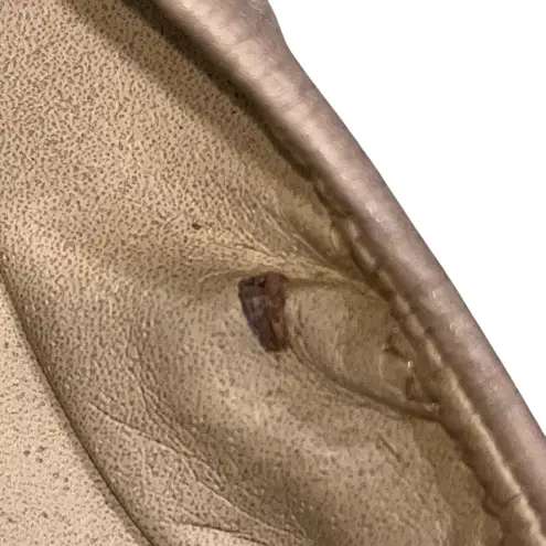 Lucky Brand  Emmie Nude Leather Ballet Flats size 8