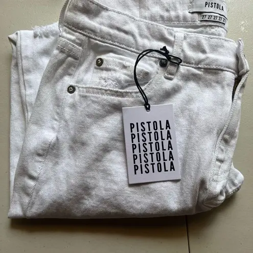 Pistola MASON SLIM BOYFRIEND IVORY MIDNRISE SKINNY 27 29x27 beach coastal