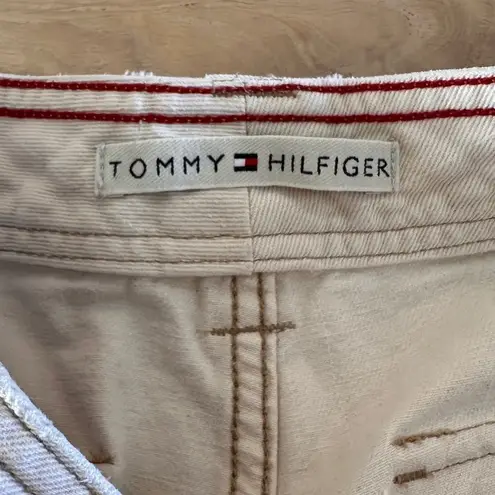 Tommy Hilfiger  cropped carpenter pants cream size 6