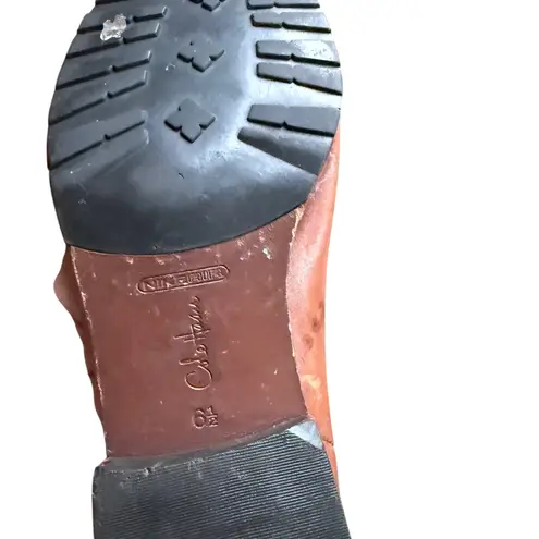 Cole Haan X Nike Air Chelsea Boots SZ 6.5 Casual Comfort Well Loved FLAW Boho Brown