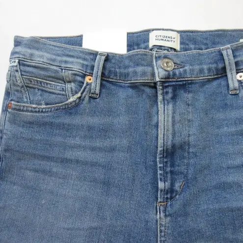 Citizens of Humanity NWT  Rocket Ankle in Surf Spray Mid Rise Skinny Jeans 32