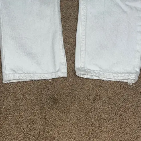 ANINE BING Sonya Straight Leg Jean Off White 29