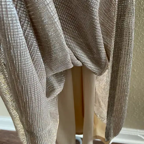 Hayley Paige Occasions Formal Off Shoulder Or Strapless Dress Style 52002 Gold 0