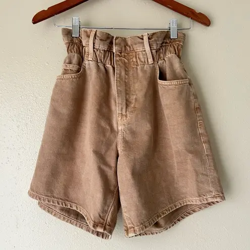 frame denim Frame Washed Sand Paperbag Shorts Size 4