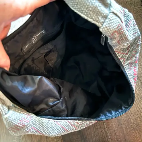 Robin Ruth Miami themed canvas tote bag