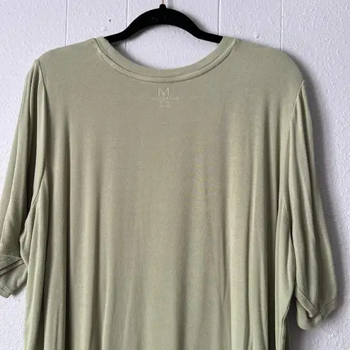 Magaschoni Womens T-Shirt 2X Soft Stretch Relaxed Micromodal Casual Minimalist