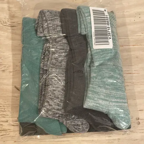 Tommie Copper Nanoglide Over The Calf Compression Socks NEW in package Gray