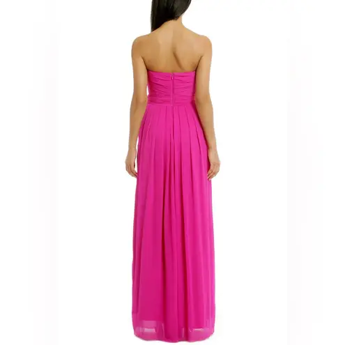 Badgley Mischka Fluorescent Chiffon Gown size 2