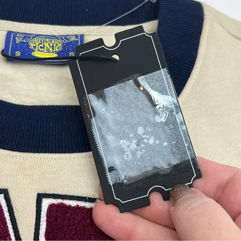 Coney Island Picnic Theater Company Graphic Sweatshirt Womens Small NEW *FLAWED