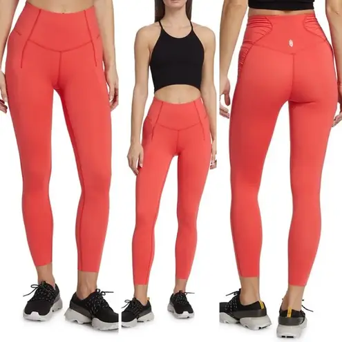 NWT! Free People Movement Set The Pace Leggings In Cayenne Size M