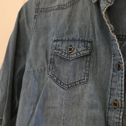 Highway Jeans Junior  denim shirt small