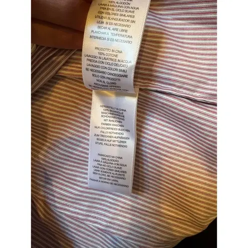 Equipment  Alya Cutout Button-Up Shirt Color: Red Multi $265.00 retail (New)