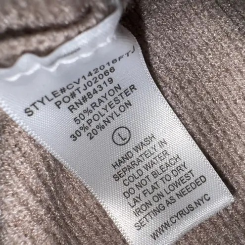 Cyrus Brown Turtleneck Sweater