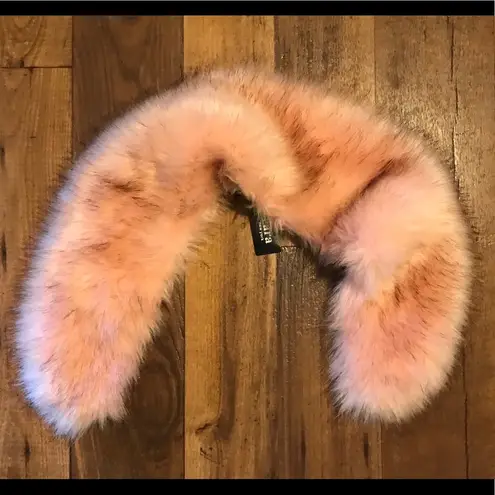 New York Cara Lt Pink faux fur boa