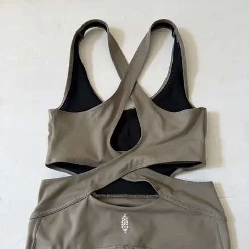 Free People Movement Women's Sage Green Back It Up Size XS