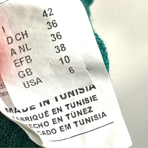 Missoni Teal Blue Knit Merino Wool Blend Sweater Vest