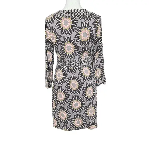 BODEN Printed Mini Bodycon Dress Purple Size 8