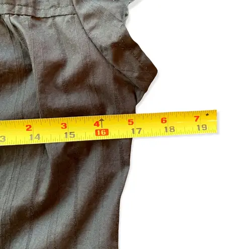 Byer California Black Front-Button Shirt Dress sz M