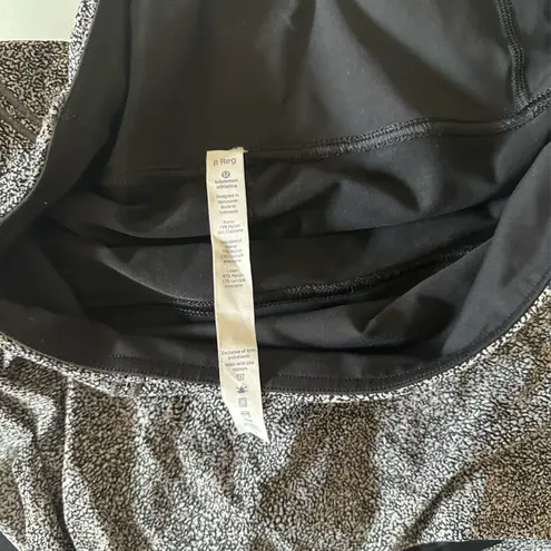 Lululemon  athletica Charcoal Mini Skirt