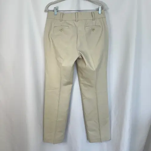 Talbots  Heritage Pants Career Dress‎ Slacks Beige Women's Petite Size 8