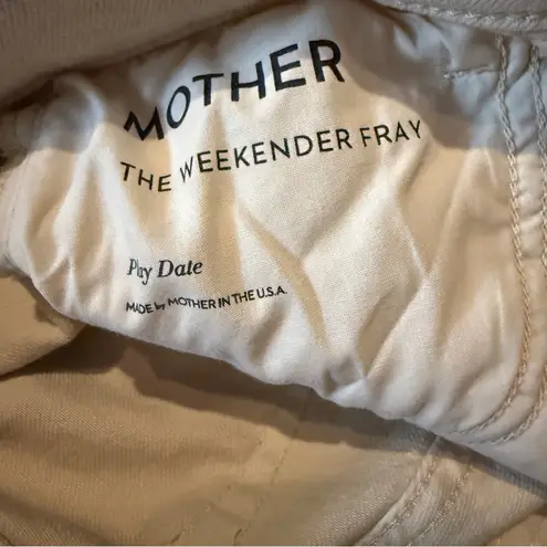 Mother The Weekender Fray Jeans Women’s Size 25 Mid Rise Flare Play Date Casual