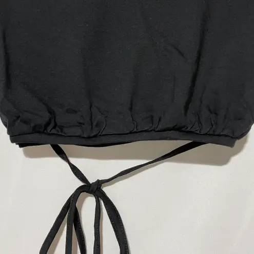 New AsYou Tie Waist Cropped Crewneck Short Sleeve T