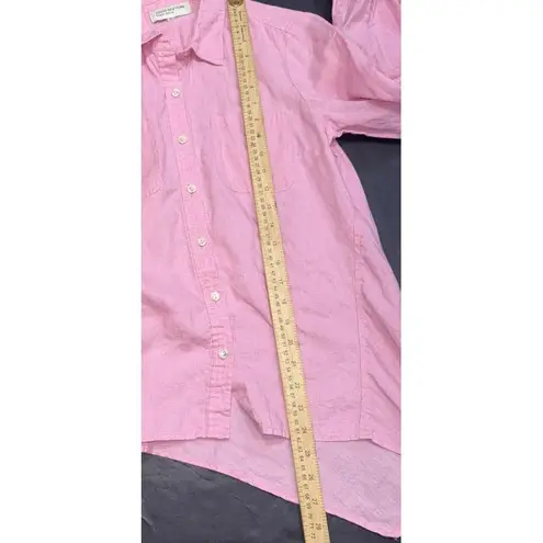 Jones New York  Sport 100% Linen Pink Quiet Luxury Old Money Minimalist PM