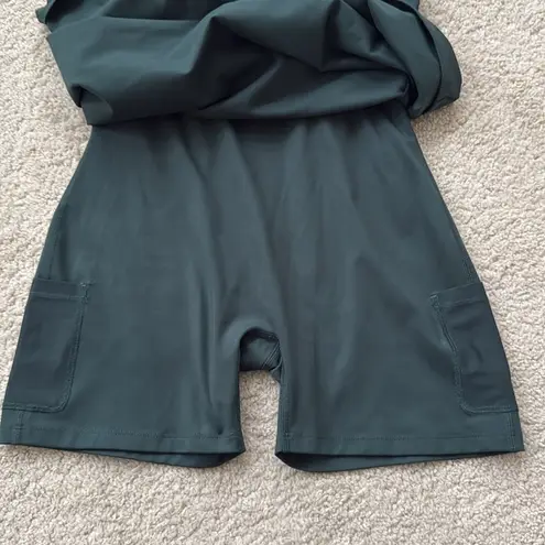 Girlfriend Collective Paloma Racerback Dress - Moss - M