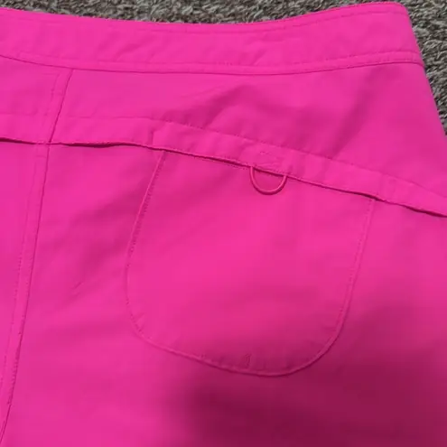 Reel Legends pink poly spandex water swim board shorts Women plus size 18W