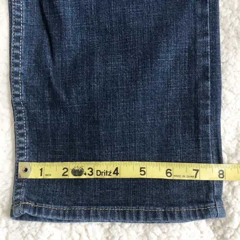 Riders By Lee Lee Riders Midrise Straight Leg Dark Wash Jeans