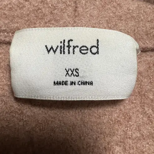 Wilfred Aritzia Wool Flare Sleeve Womens Cardigan XXS Old Money Quiet Luxury