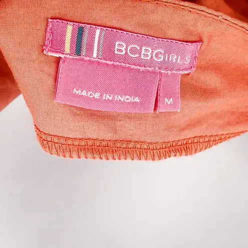 Vintage Y2K 2000s Puka Shell Beaded Tunic Tie Back Tank Top Pink