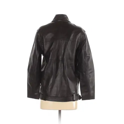 IRO Ametyst Black Moto Leather Jacket - 34 FR / US 2
