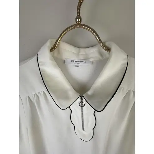 Gerard Darel Paris Collared Blouse - Size - 42