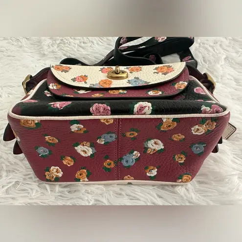 Coach  X Tabitha Simmons‎ Meadow Rose Floral Crossbody Bag 78709 Rare HTF