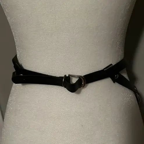 Strapped Up Leg Harness Belt Black