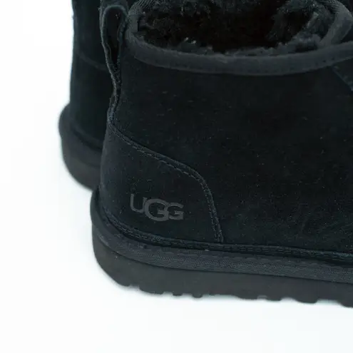 UGG - Women's Neumel Black Suede Ankle Booties